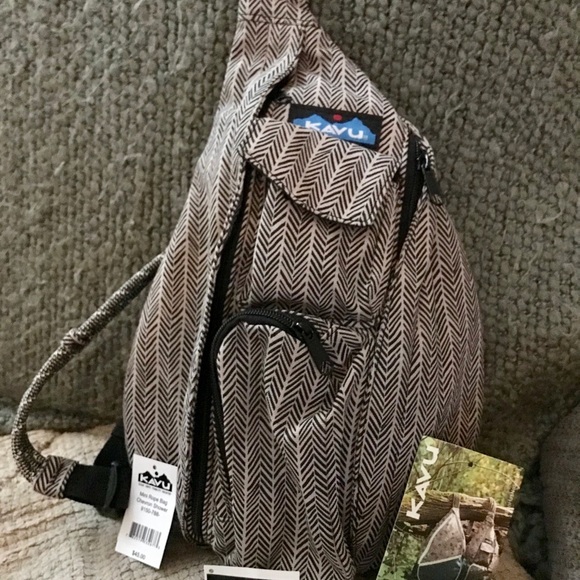 kavu chevron rope bag